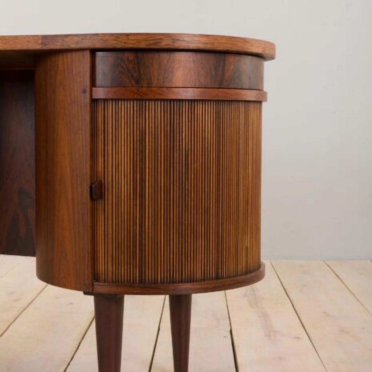 Desk with bar compartment by Kai Kristiansen for Feldballes Møbelfabrik, 1950s 29