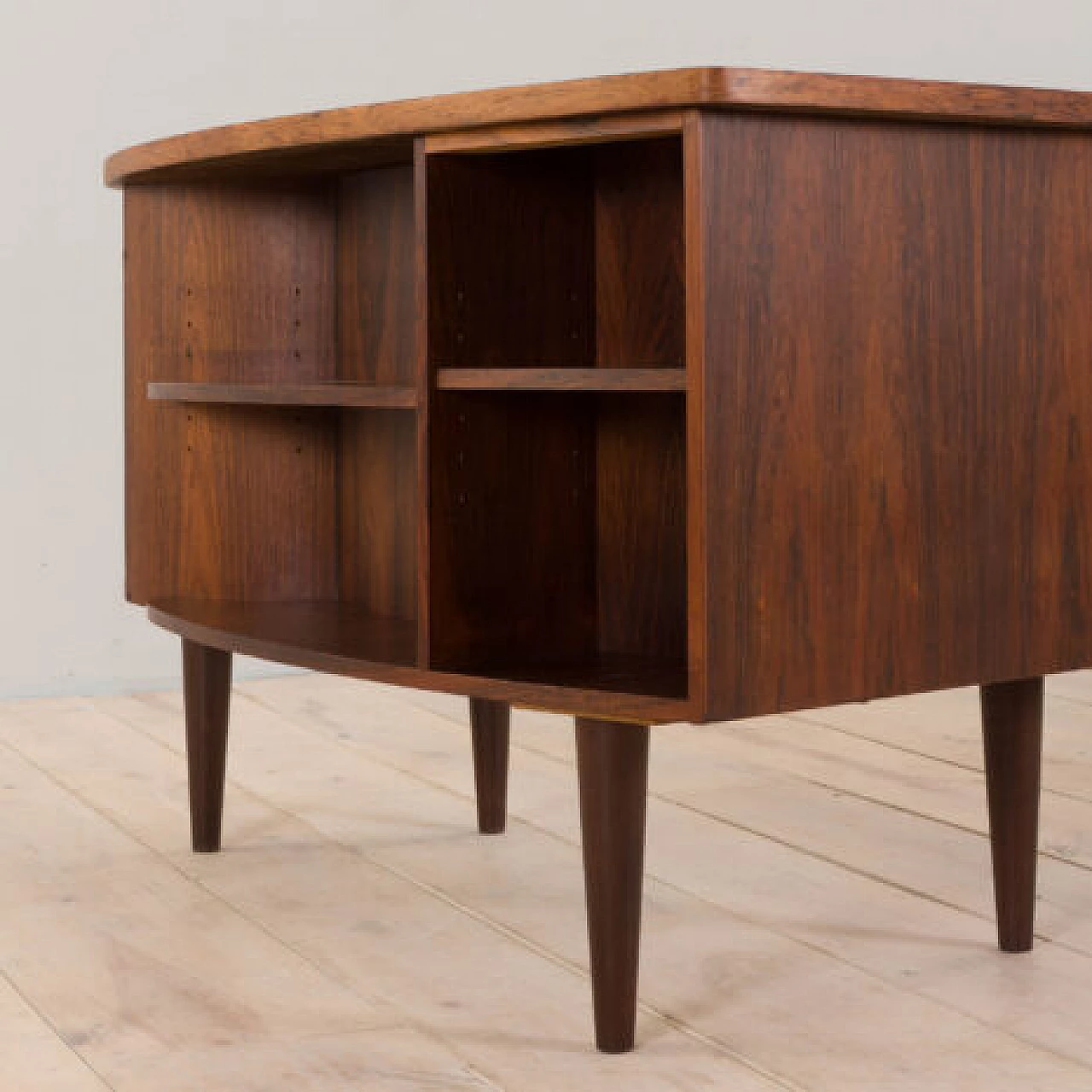 Desk with bar compartment by Kai Kristiansen for Feldballes Møbelfabrik, 1950s 35