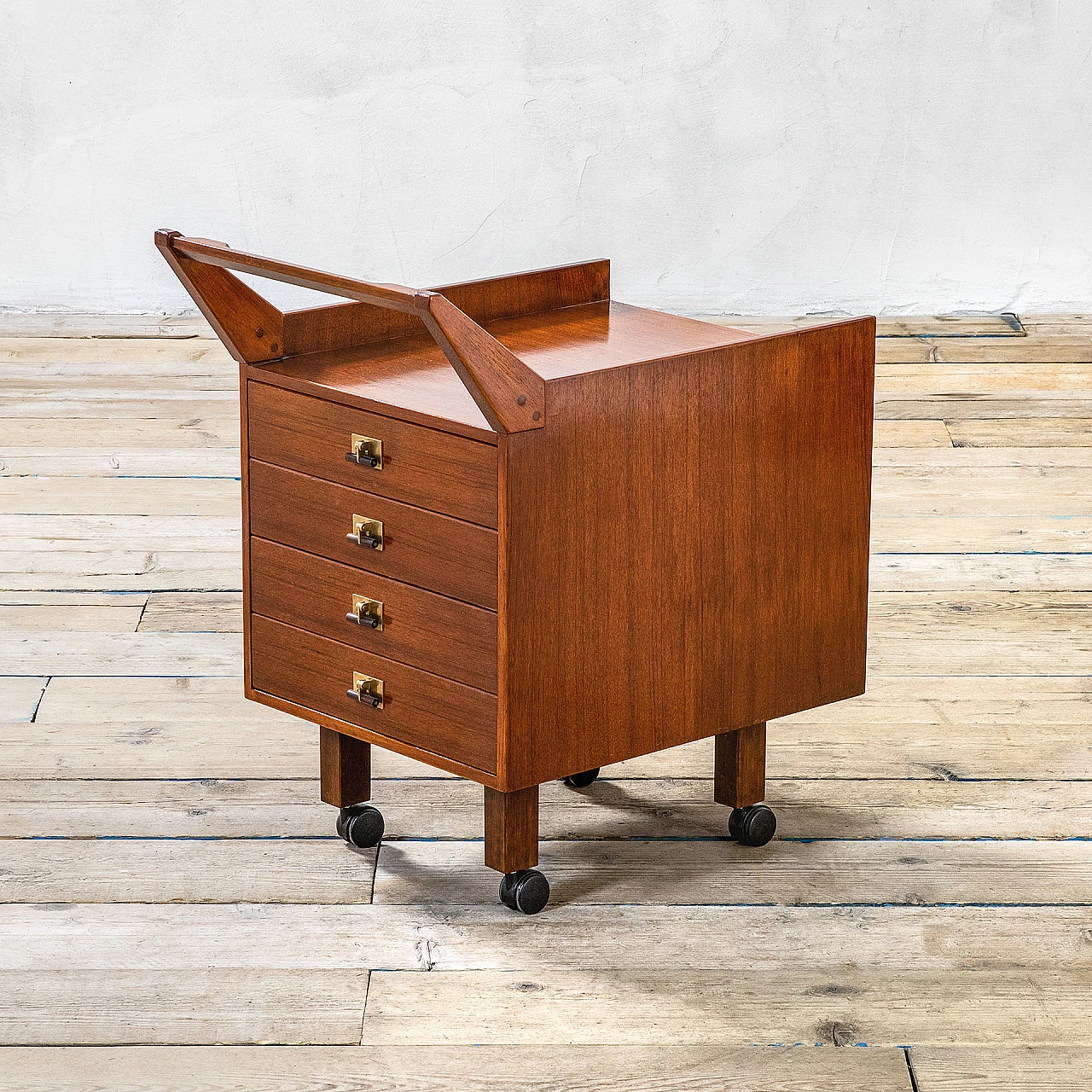 Wood CM24 dresser by Franco Albini for Poggi, 1950s 1