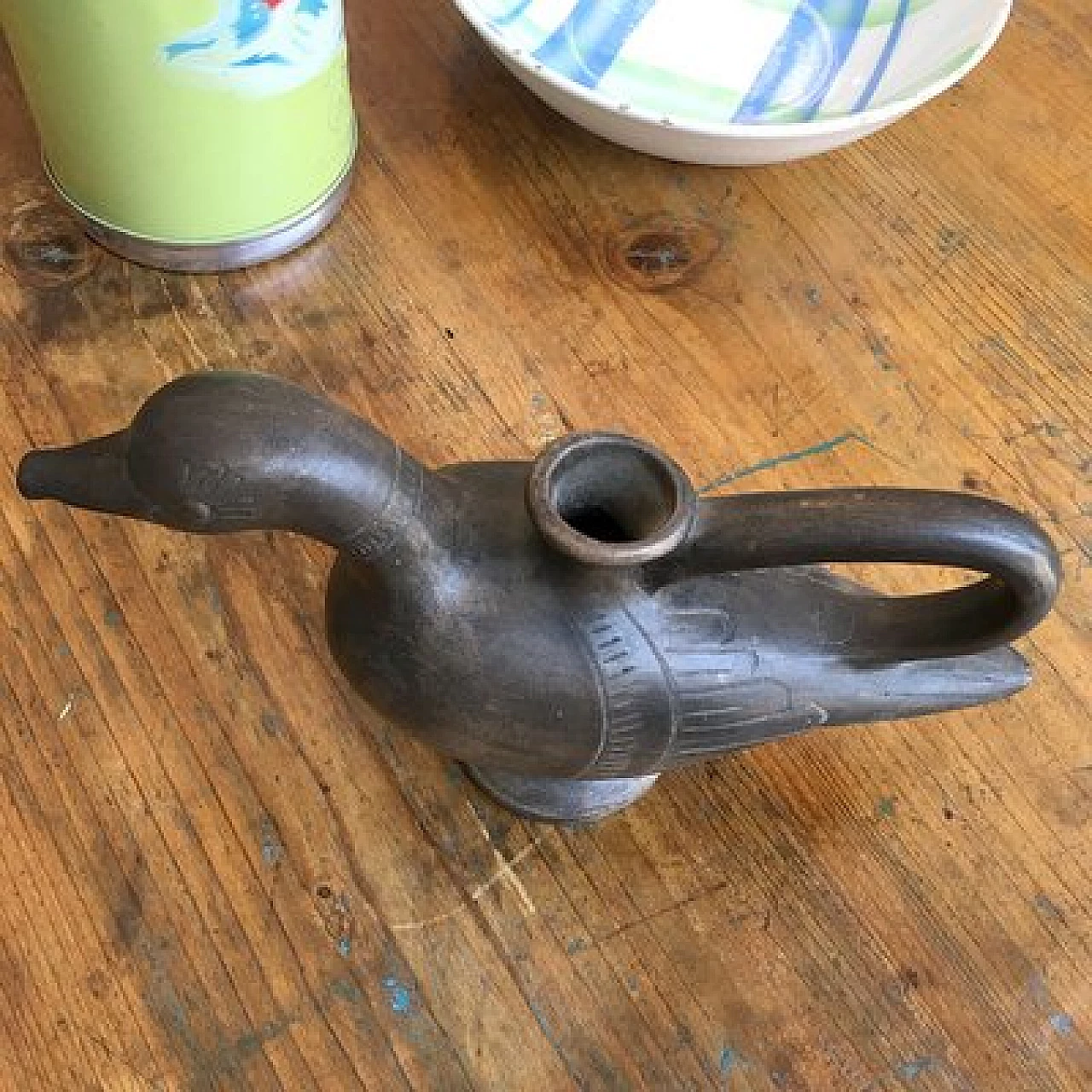 Brocca in terracotta di Renato Giavoli, anni '50 3