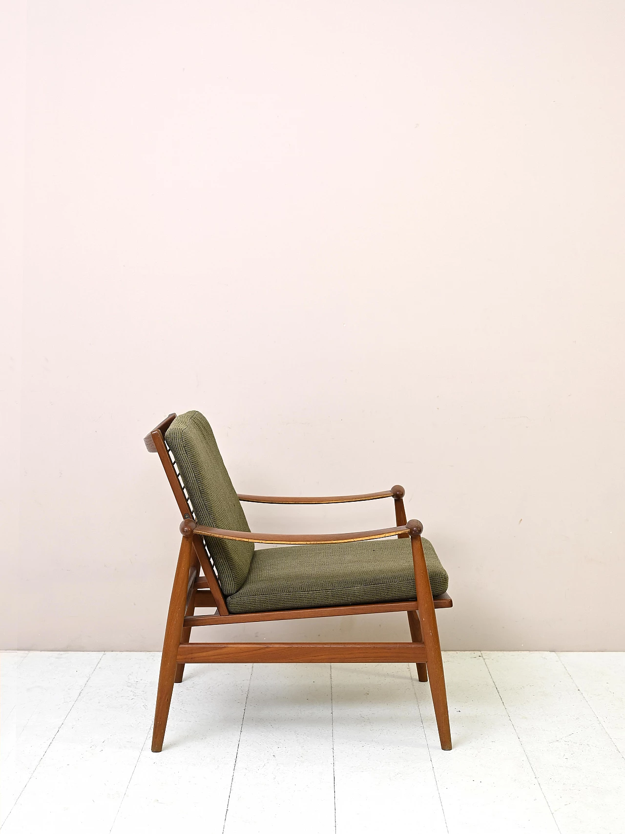 FD 133 solid teak armchair by Finn Juhl for France & Son, 1960s 3