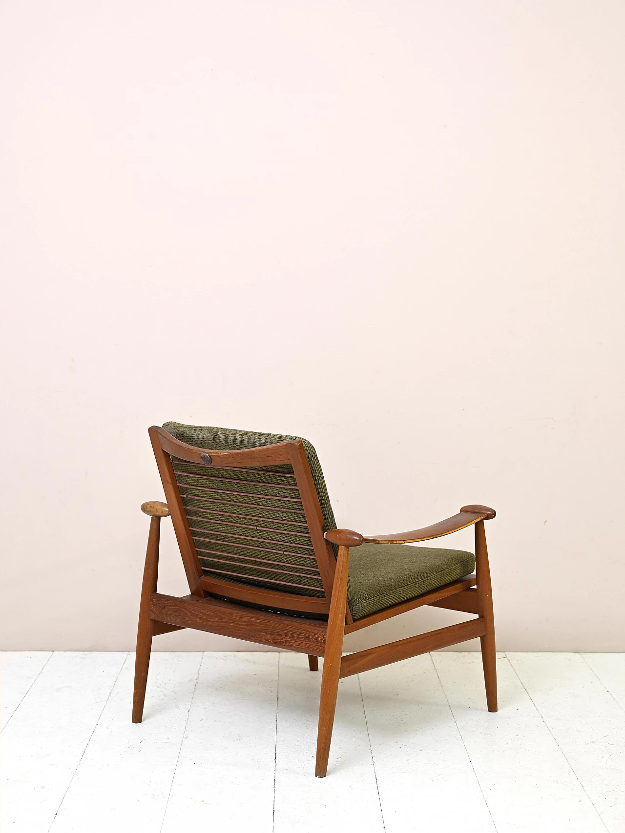 FD 133 solid teak armchair by Finn Juhl for France & Son, 1960s 5