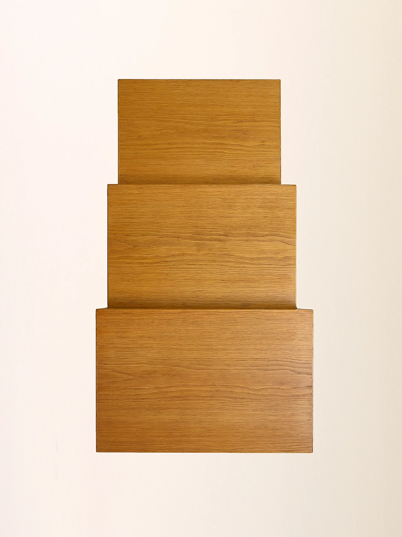 3 Oak nesting tables, 1960s 13