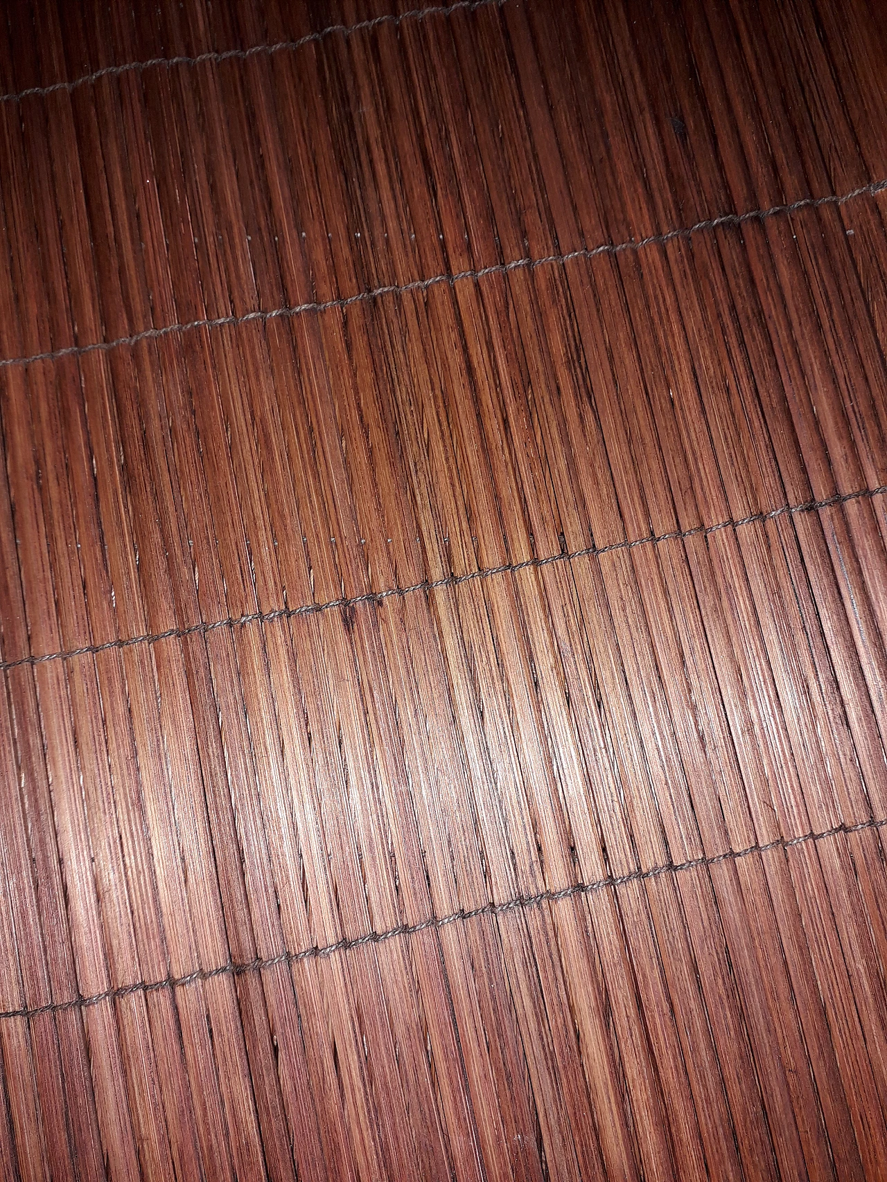 8 Tovagliette pieghevoli in teak, anni '90 3