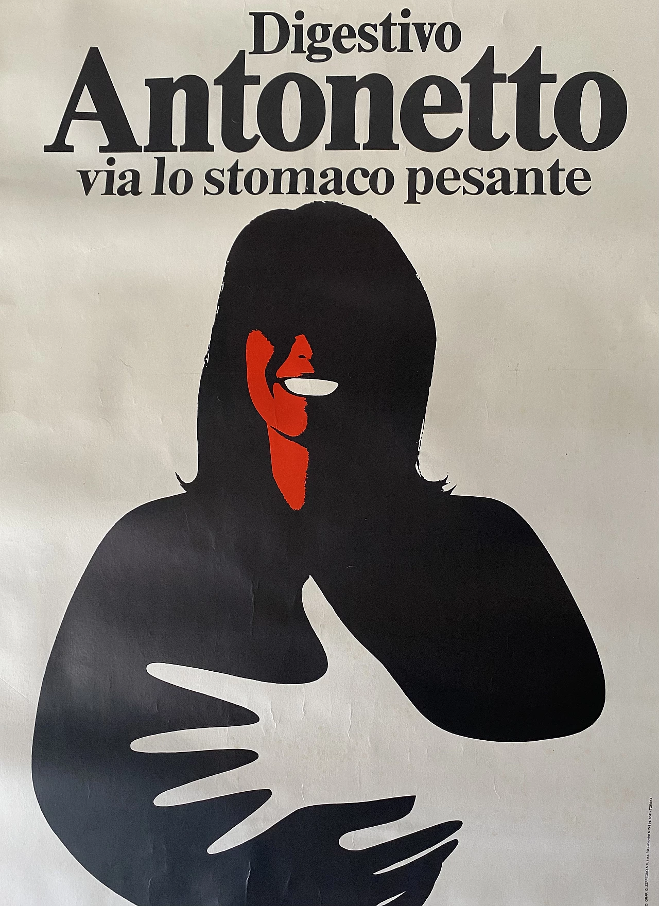 Manifesto pubblicitario Digestivo Antonetto, anni '70 5