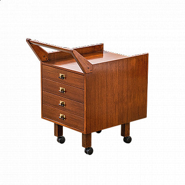 Wood CM24 dresser by Franco Albini for Poggi, 1950s