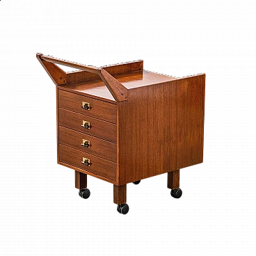 Wood CM24 dresser by Franco Albini for Poggi, 1950s