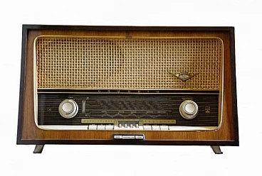 Wood 4017 Stereo radio by Grundig, 1960s