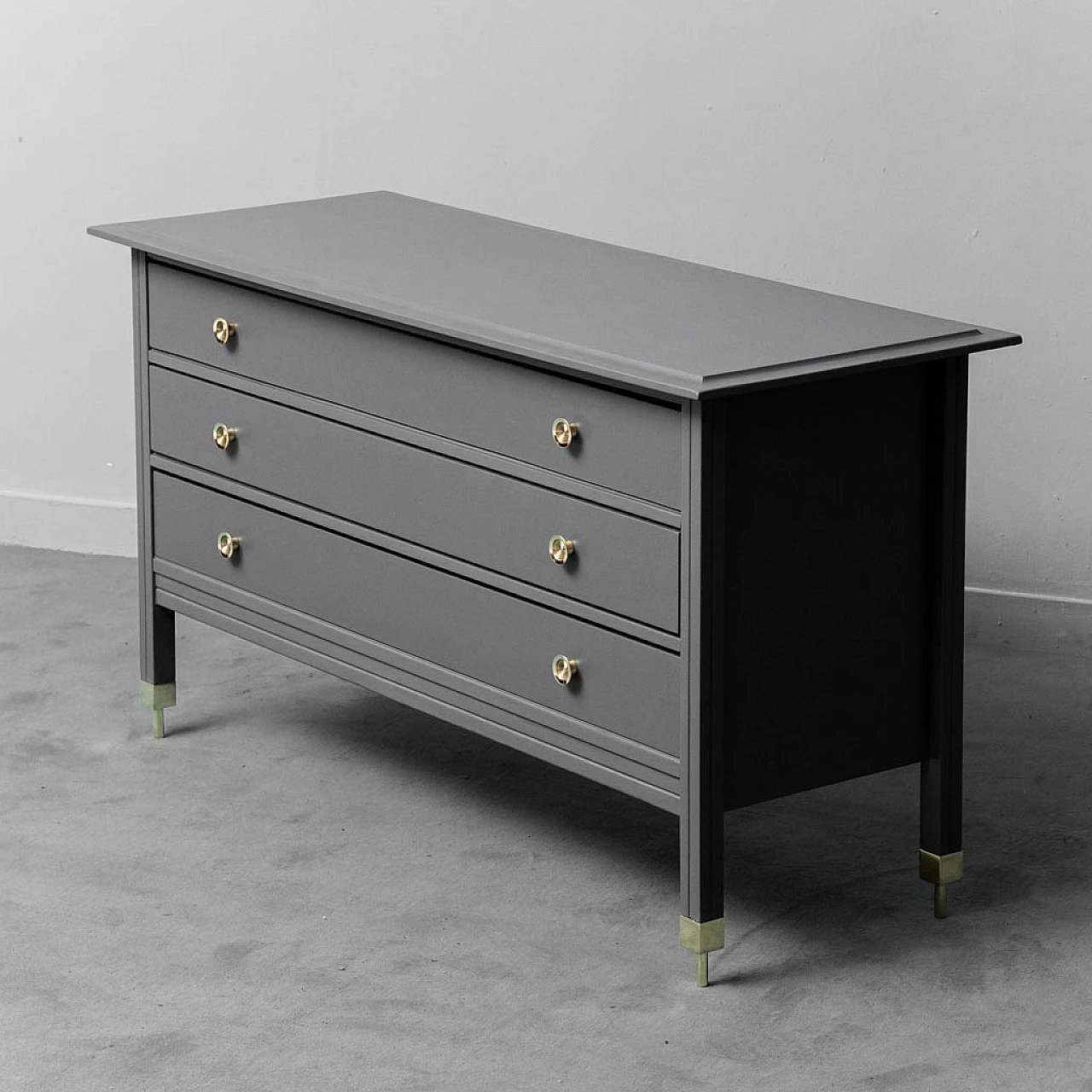 Gray D154 dresser by Carlo De Carli for Sormani, 1960s 10