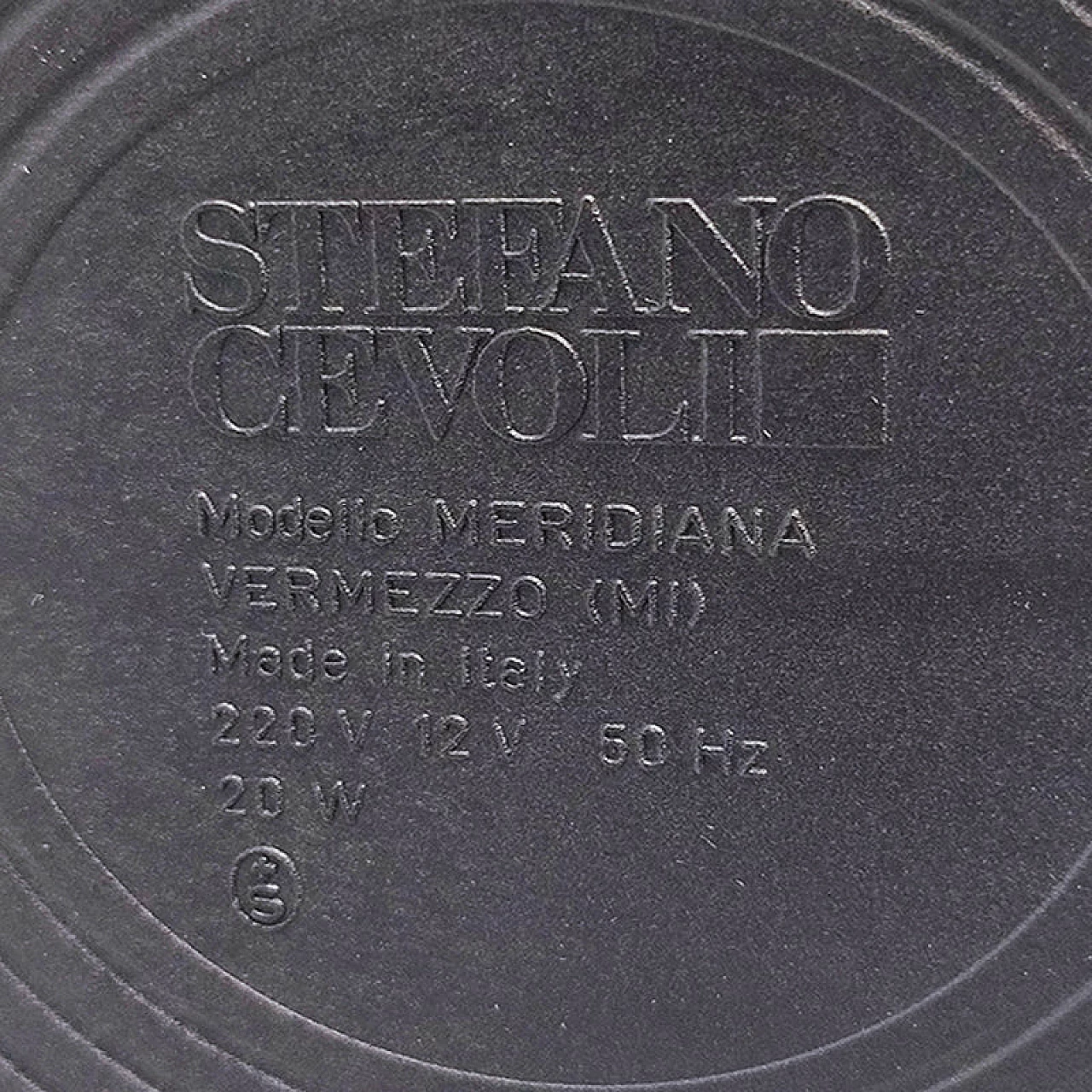 Lampada da tavolo Meridiana di Paolo Piva per Stefano Cevoli, anni '80 10