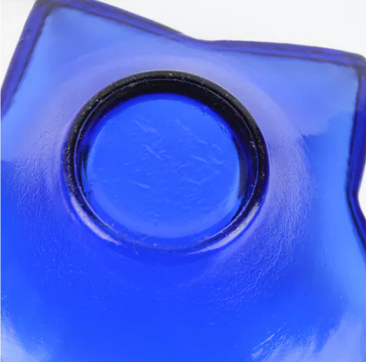 Starfish-shaped glass centrepiece by HSG Ząbkowice, 1970s 9