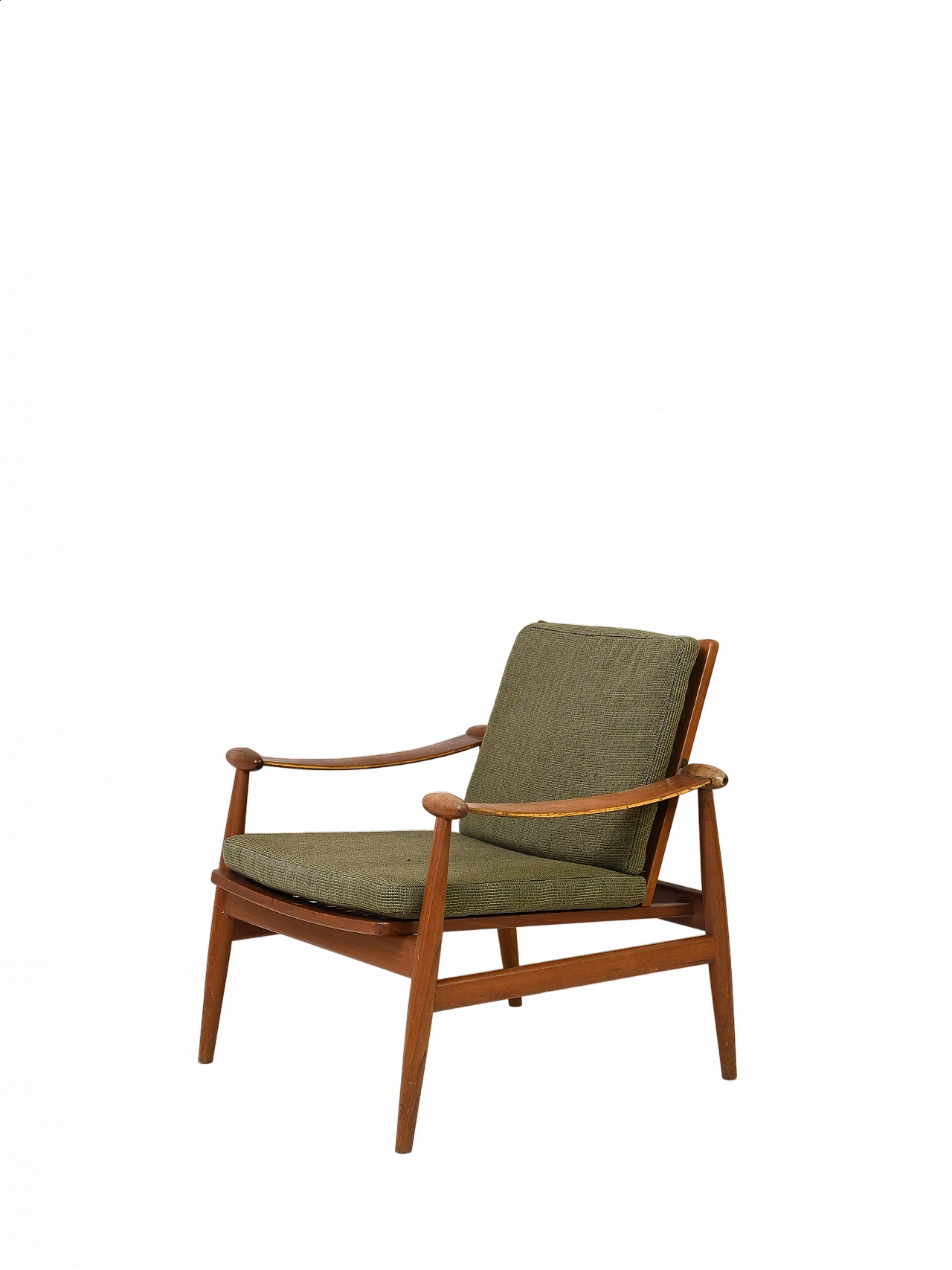 FD 133 solid teak armchair by Finn Juhl for France & Son, 1960s 14
