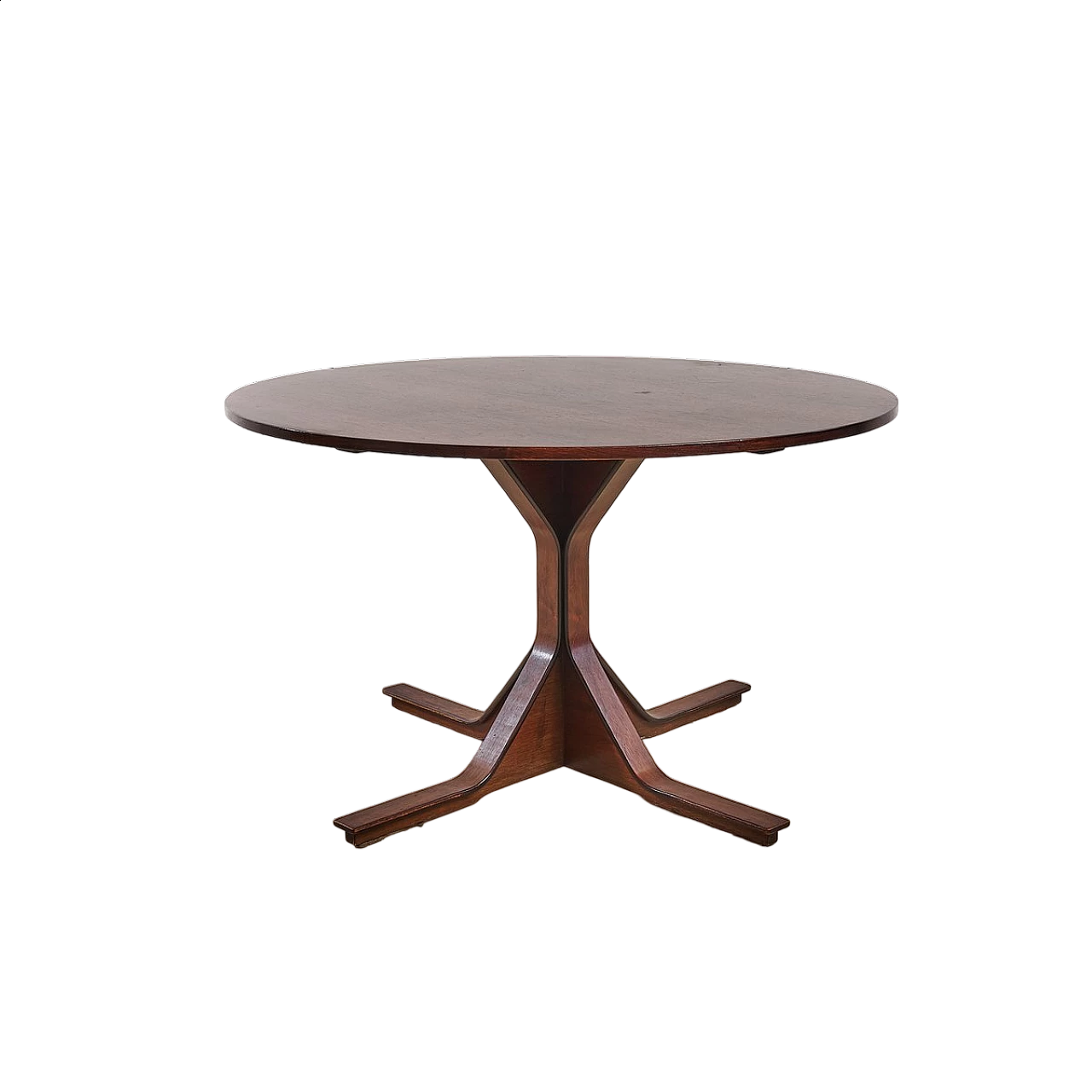 Tavolo in legno di Gianfranco Frattini per Bernini, anni '60 6