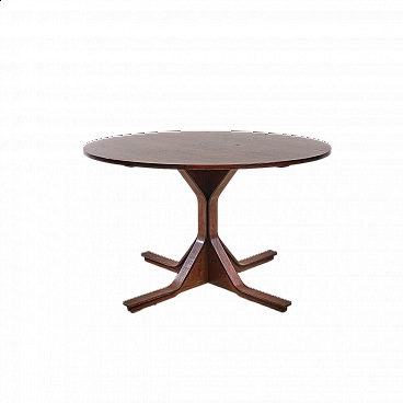 Tavolo in legno di Gianfranco Frattini per Bernini, anni '60