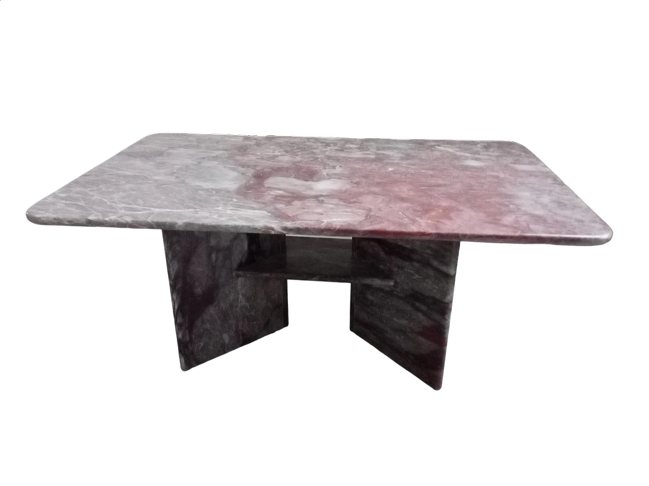 Salome marble coffee table, 1990s 6