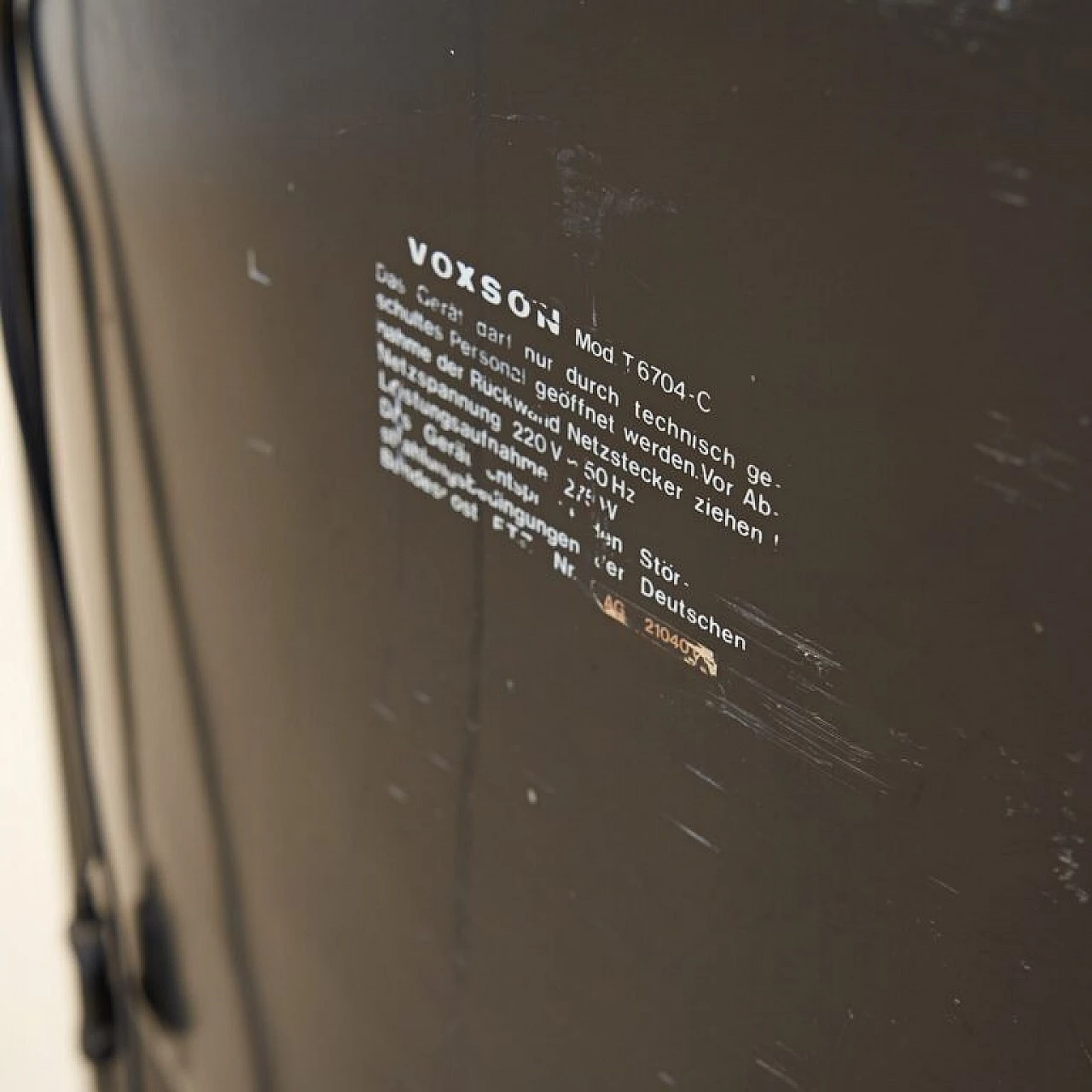 Voxon colour television, late 20th century 7