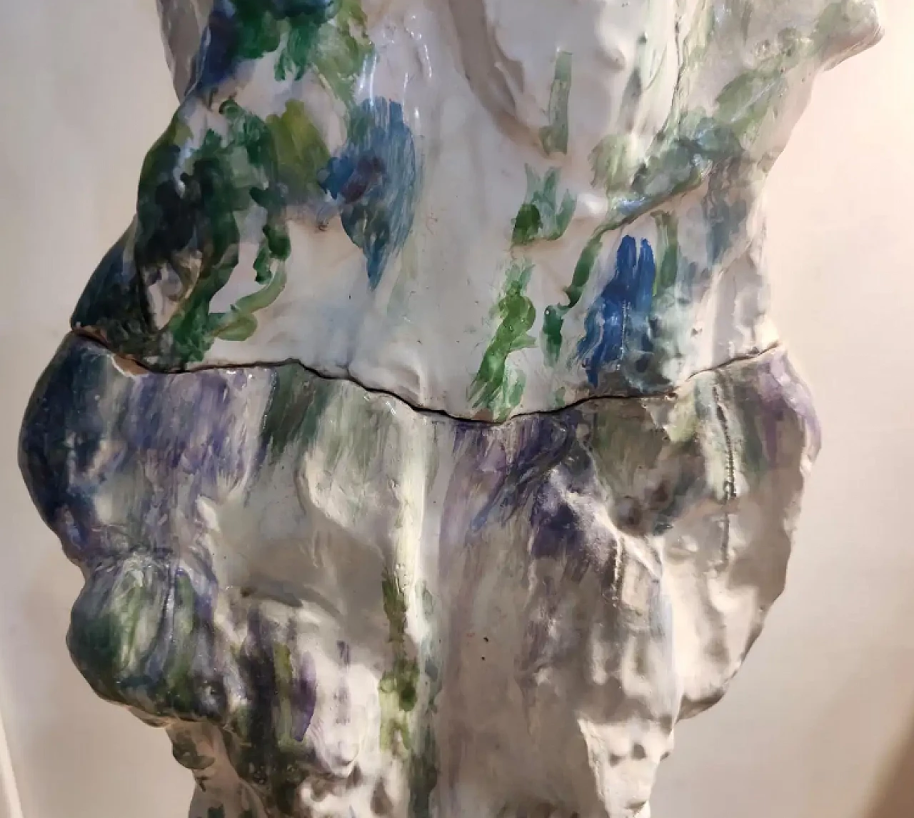 Ernest Treccani, abstract polished terracotta sculpture, 1970s 7