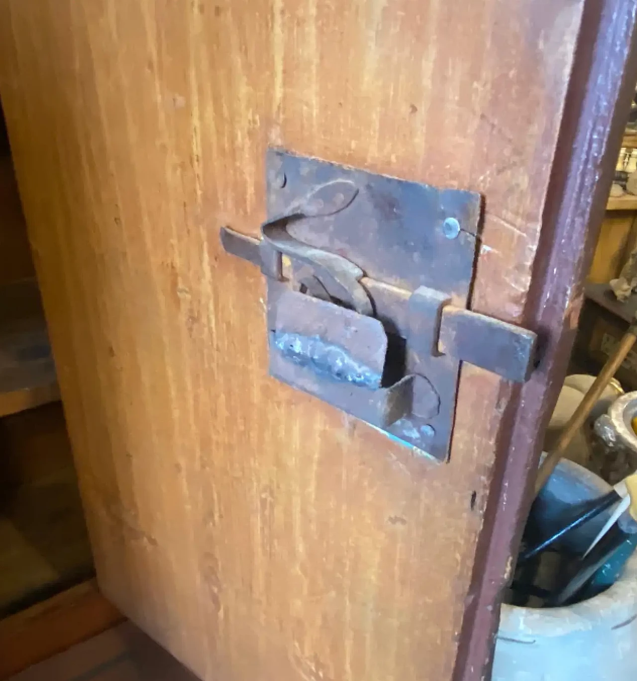 Sicilian hand-painted fir trumeau Louis XV, early 18th century 10