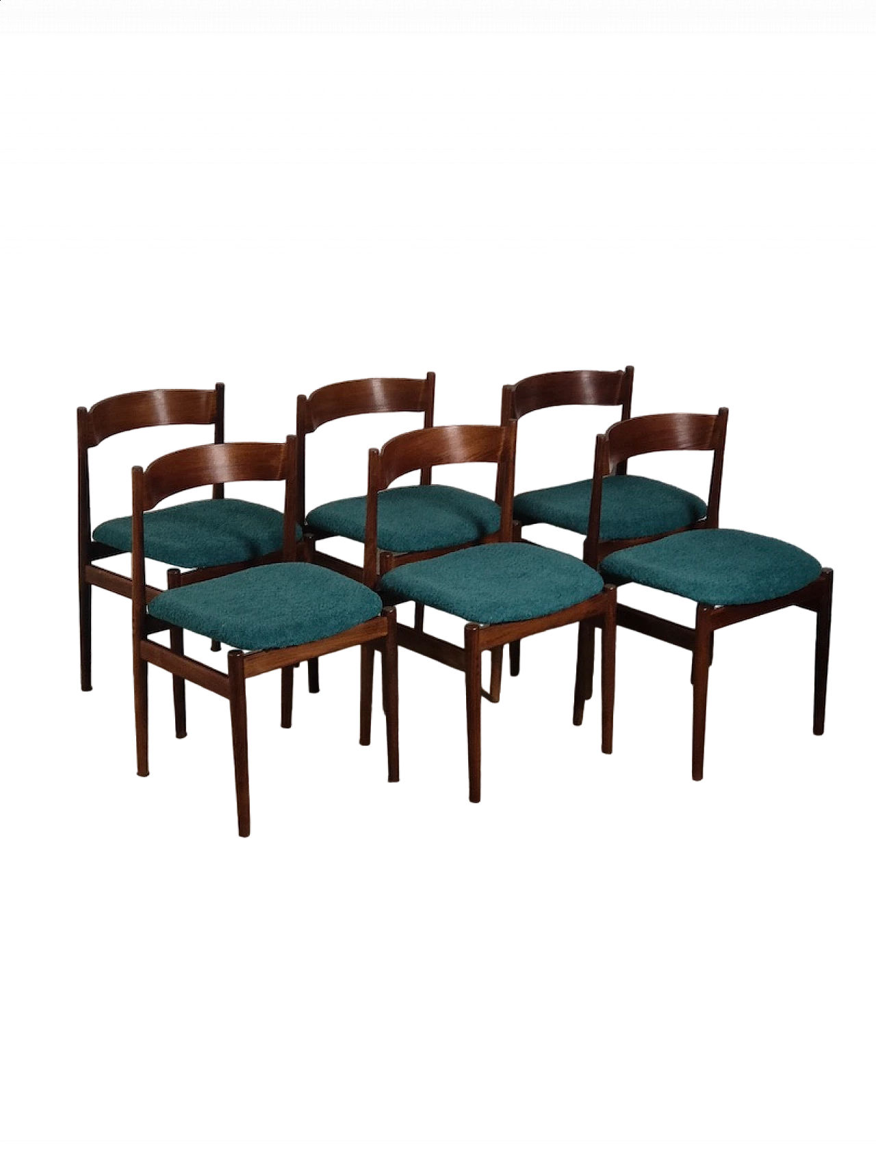 6 Chairs 107 by Gianfranco Frattini for Figli di Amedeo Cassina, 1960s 22