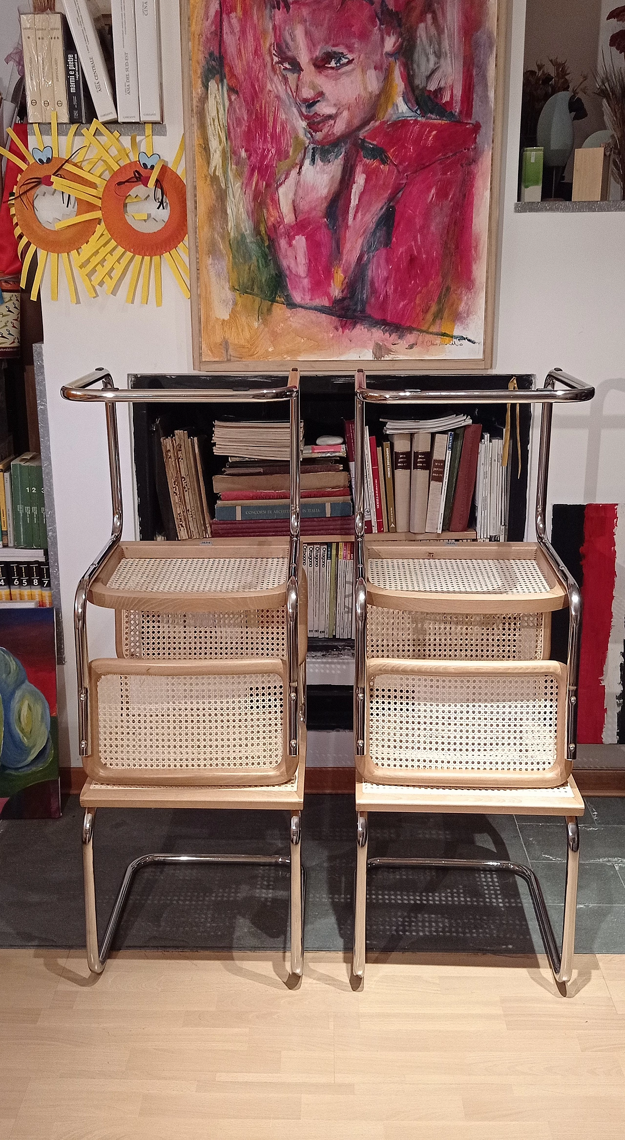 4 Cesca chairs by Marcel Breuer for MDF Italia, 1990s 222
