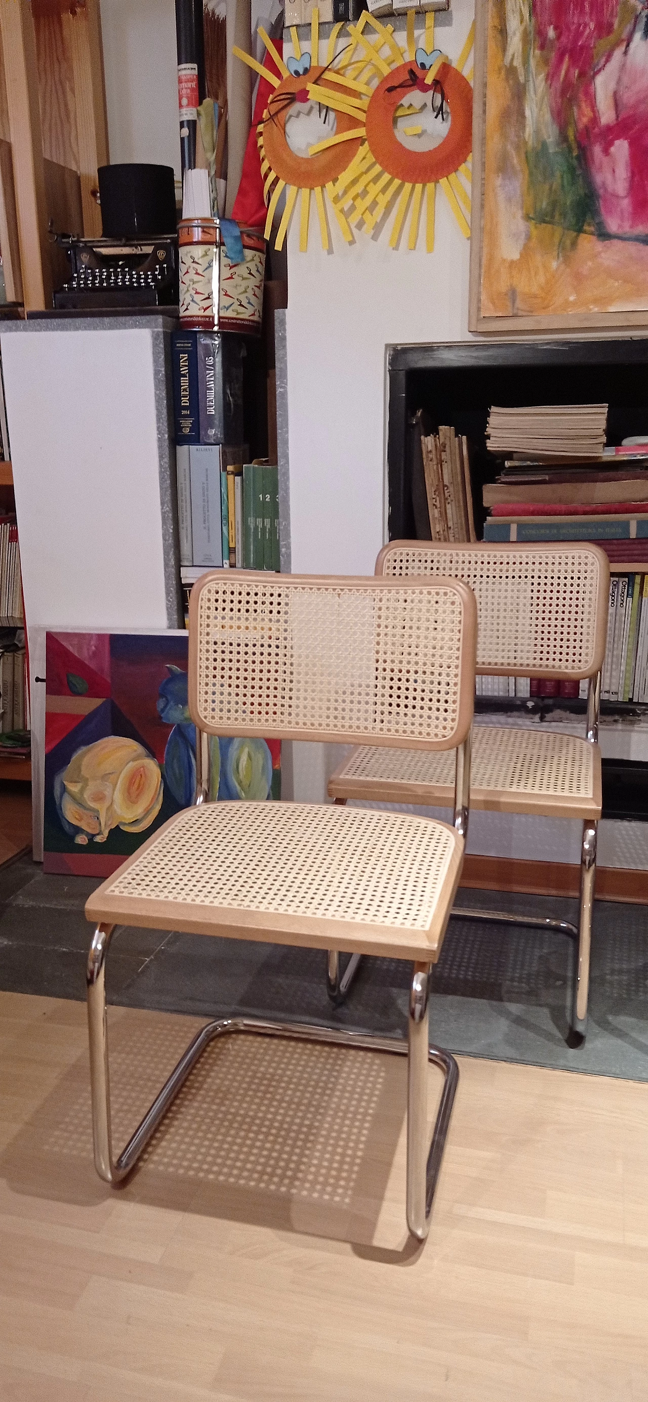 4 Cesca chairs by Marcel Breuer for MDF Italia, 1990s 249