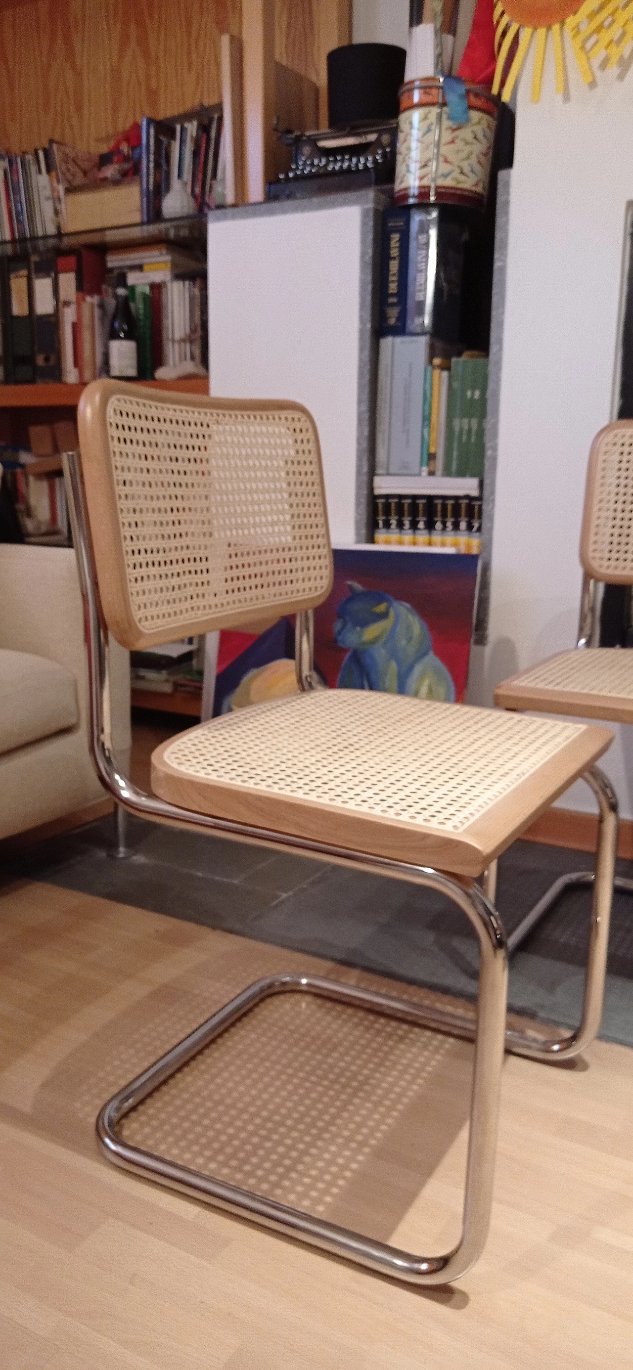 4 Cesca chairs by Marcel Breuer for MDF Italia, 1990s 286
