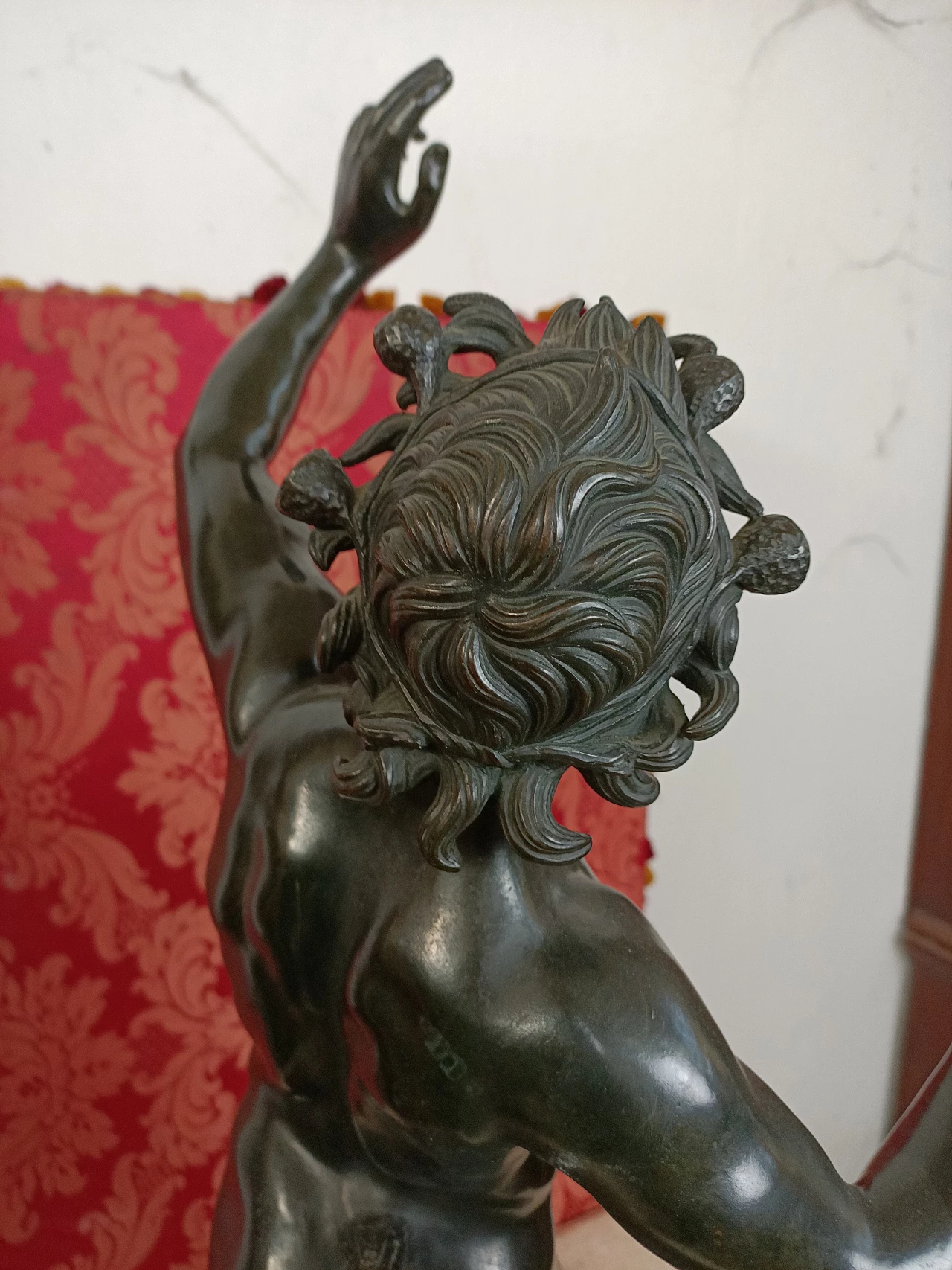 Bronze satyr sculpture, second half of the 19th century 2