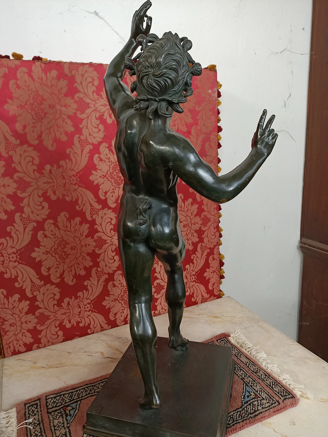 Bronze satyr sculpture, second half of the 19th century 5