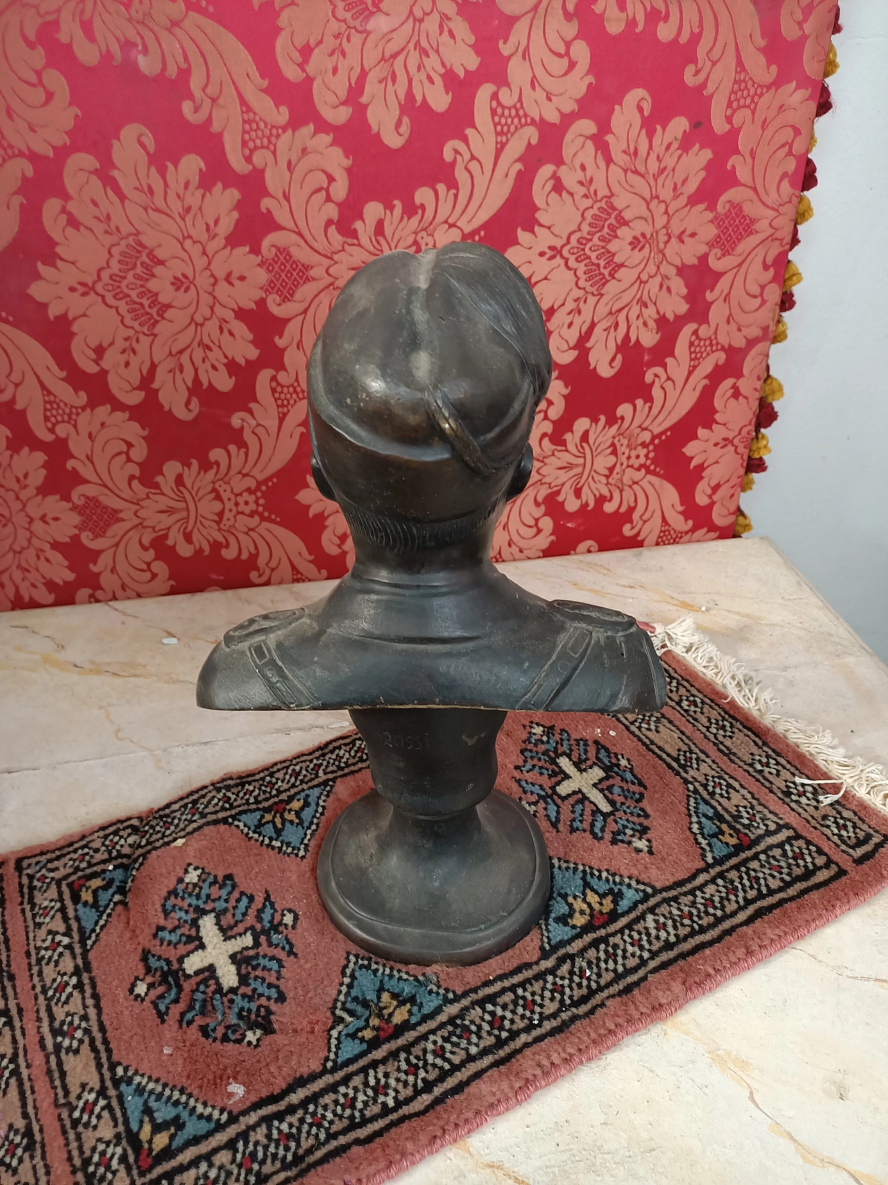 Busto in bronzo di Benito Mussolini, inizio '900 1