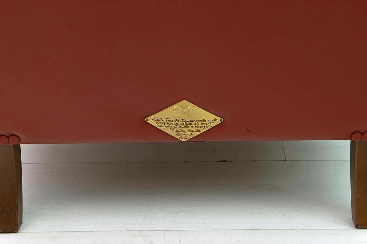 Coppia di poltrone Lyra di Renzo Frau per Poltrona Frau, anni '80 17