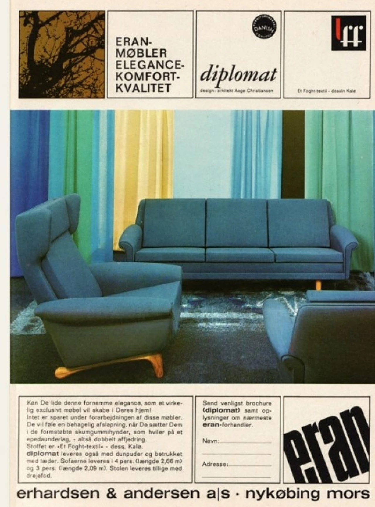 Diplomat armchair by Aage Christiansen for Eran Møbler, 1970s 24