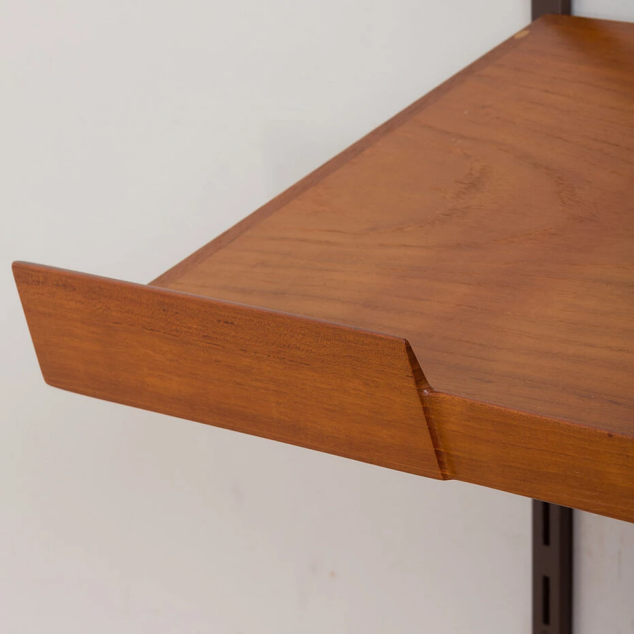 Danish modular teak bookcase by Kai Kristiansen for FM Mobler, 1960s 10