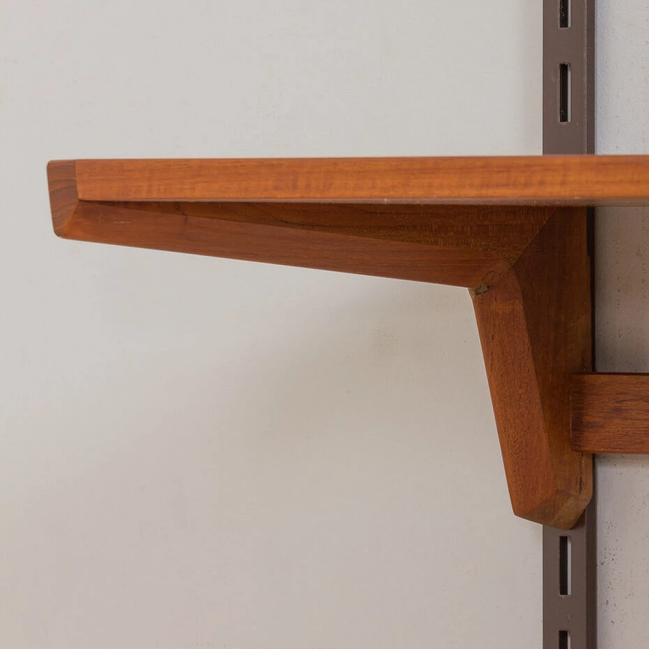 Danish modular teak bookcase by Kai Kristiansen for FM Mobler, 1960s 13