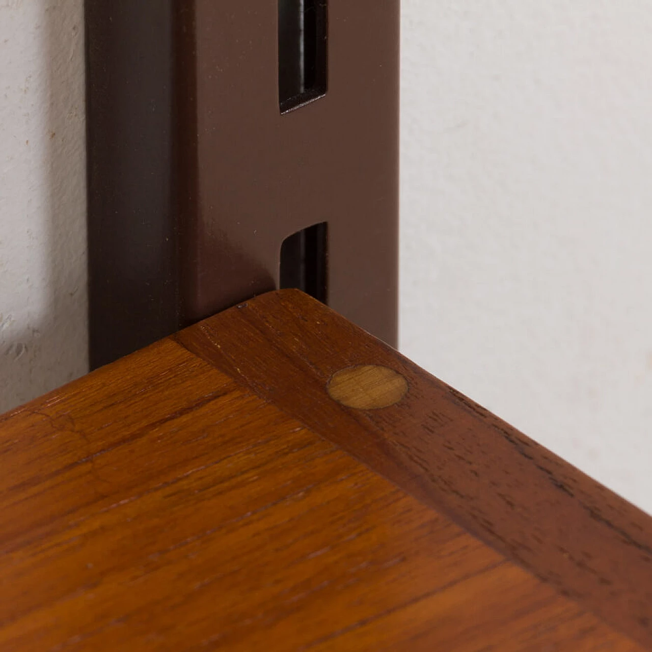 Modular bookcase with teak desk by Kai Kristiansen for FM Mobler, 1960s 9