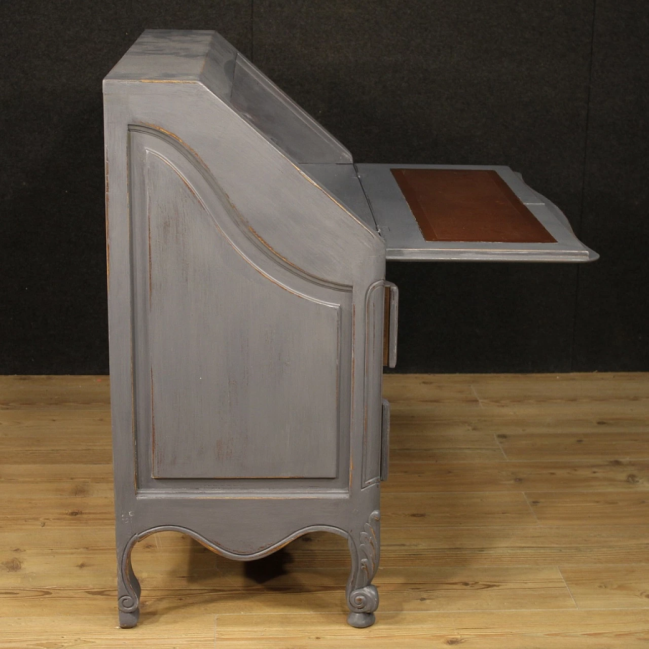 Ribalta in legno dipinto in stile Shabby Chic, anni '60 7