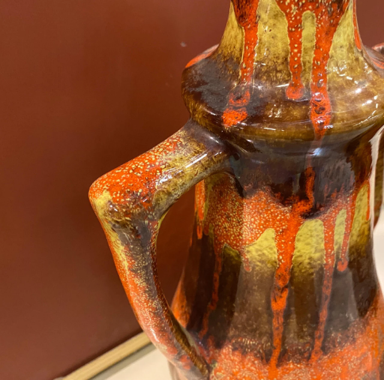 Coppia di brocche in ceramica di Artigiana Ceramica Umbra, anni '60 5