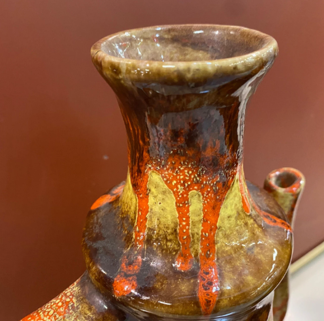 Coppia di brocche in ceramica di Artigiana Ceramica Umbra, anni '60 6