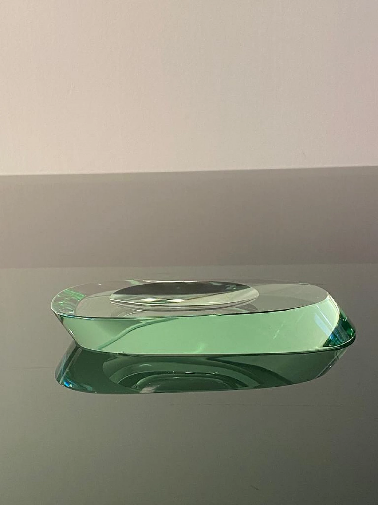 Glass ashtray by Fontana Arte, 1950s 6