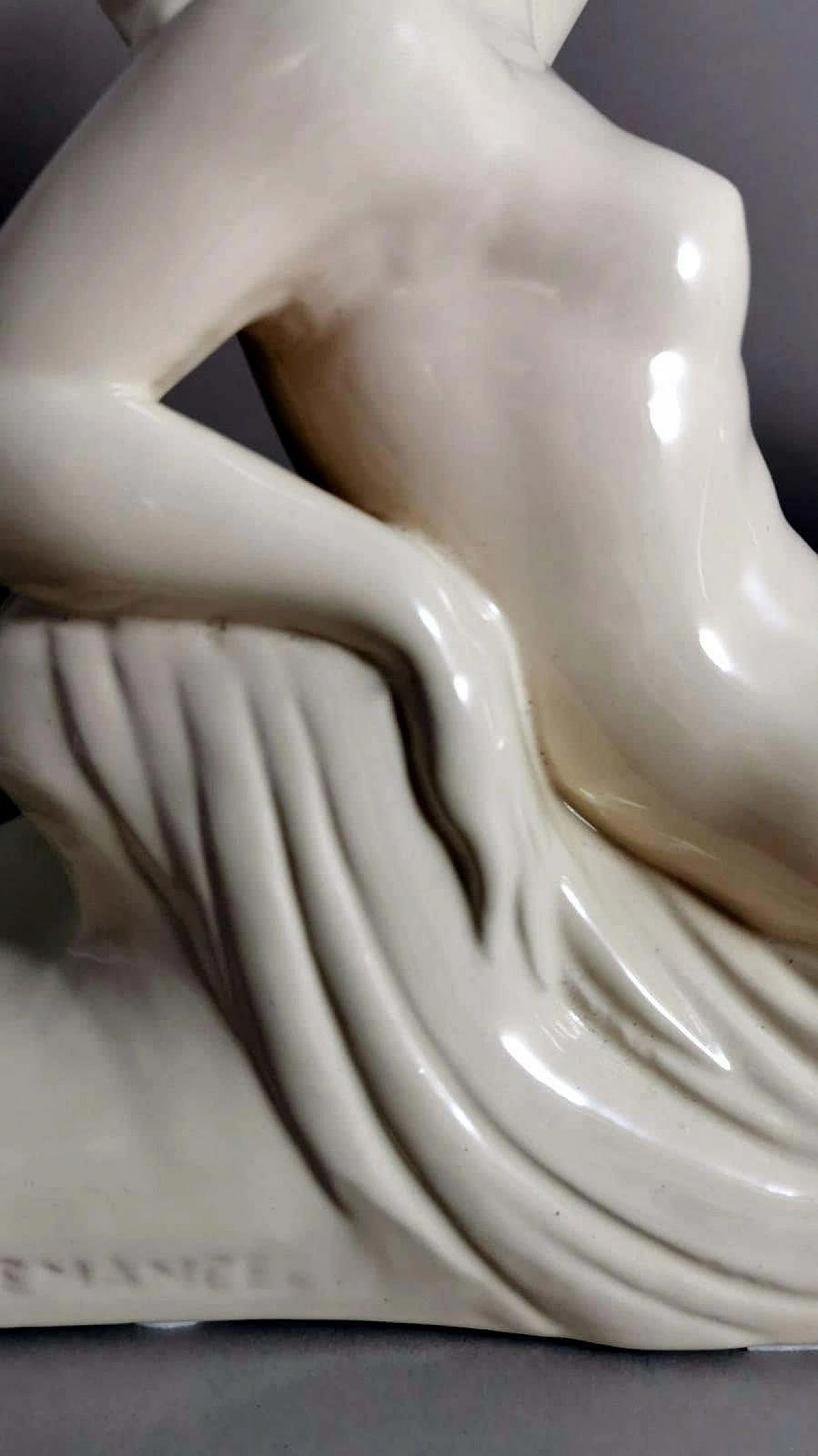 Statua Art Deco in ceramica di Charles Lemanceau, anni '20 11