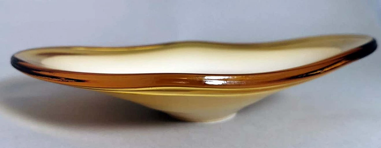 Blown Murano glass tidy tray, 1960s 4