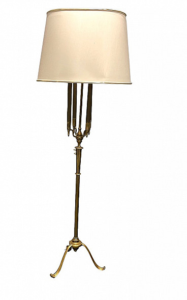 Bronze floor lamp by Pietro Chiesa, 1950s