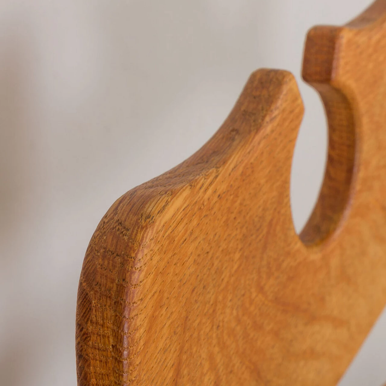 6 Sedie a rasoio in rovere di H. Kjærnulf per EG Kvalitetsmøbler, anni '60 18