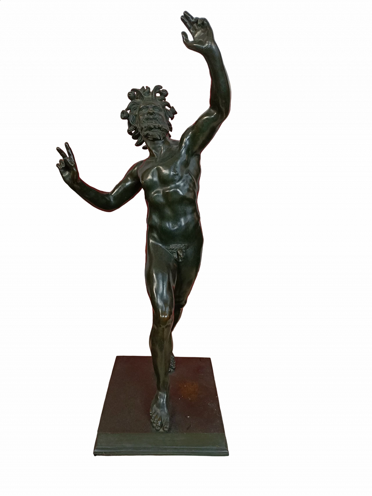 Bronze satyr sculpture, second half of the 19th century 6