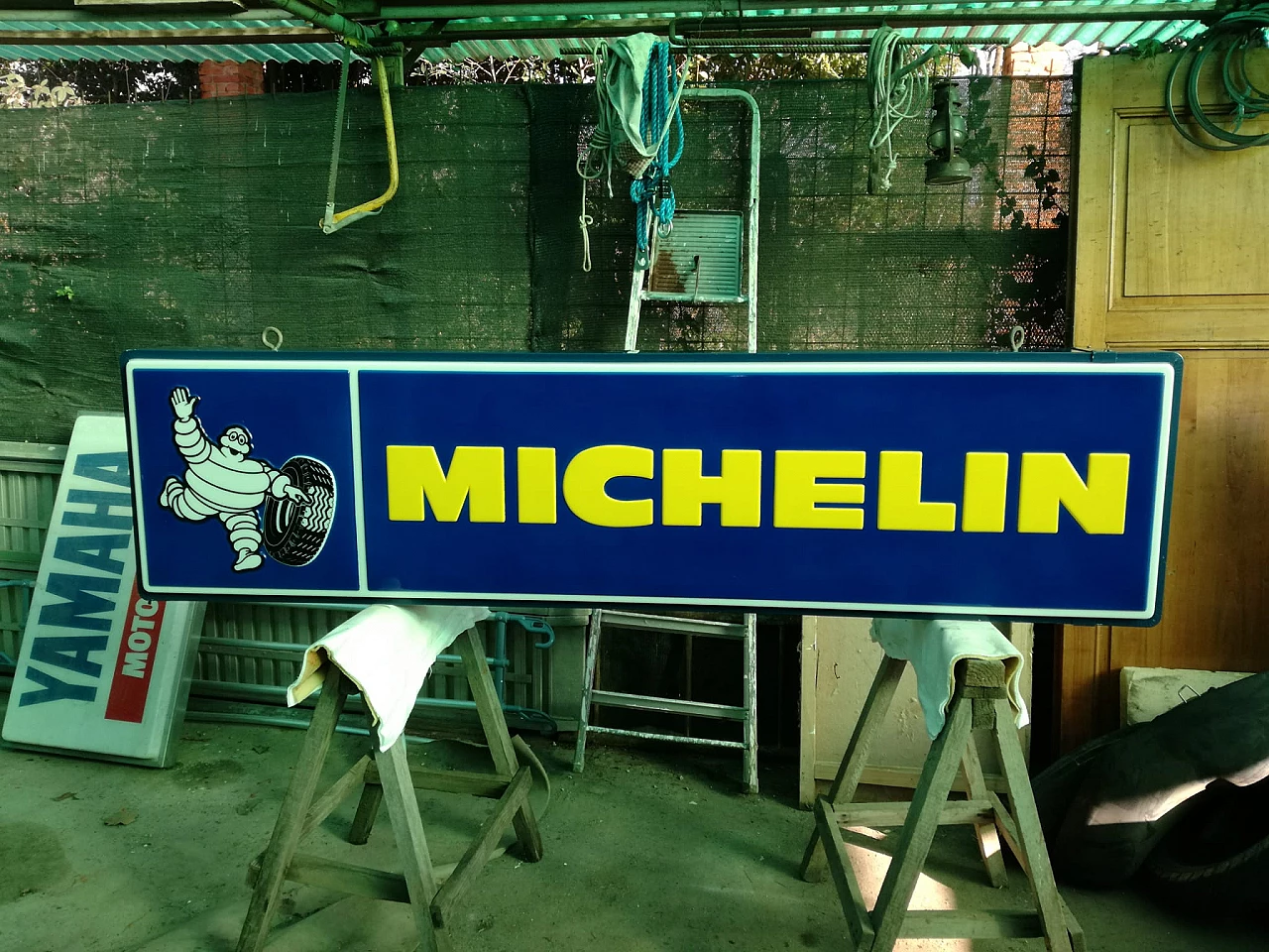 Michelin illuminated sign, 1970s 1