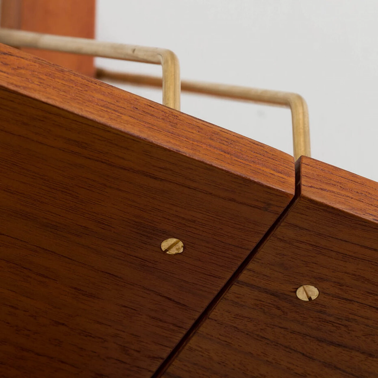 Danish bookcase with desk in the style of Preben Sorensen, 1970s 16