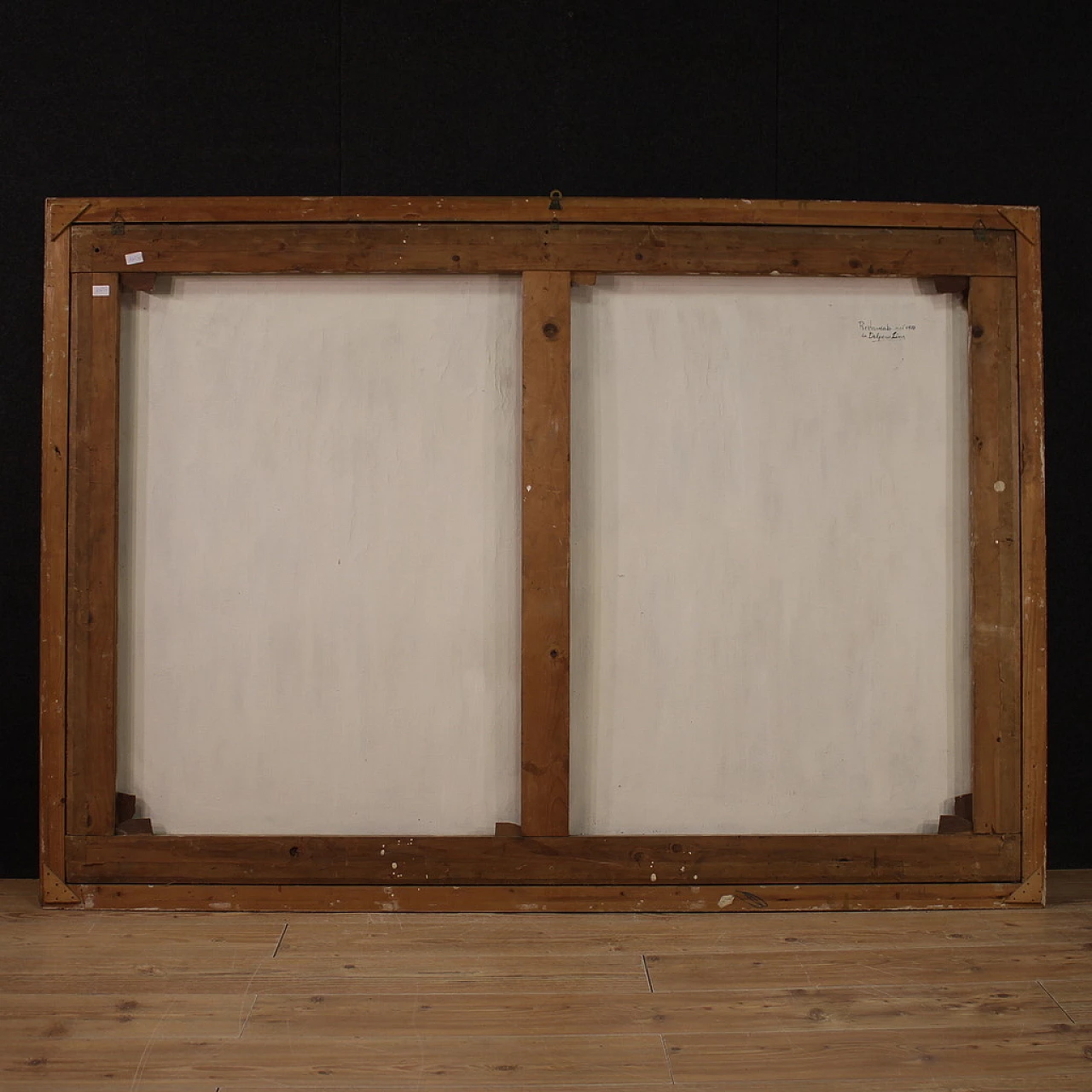 Genre scene painting with still life, oil on canvas, 18th century 12