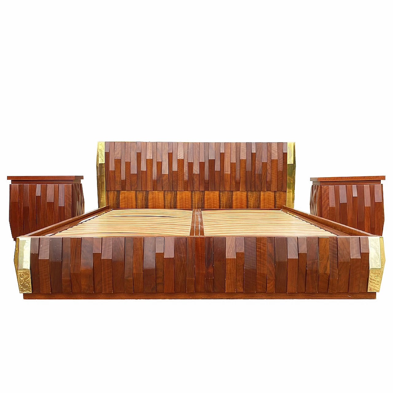 Camera da letto Barium di Luciano Frigerio per Frigerio di Desio, anni '70 4