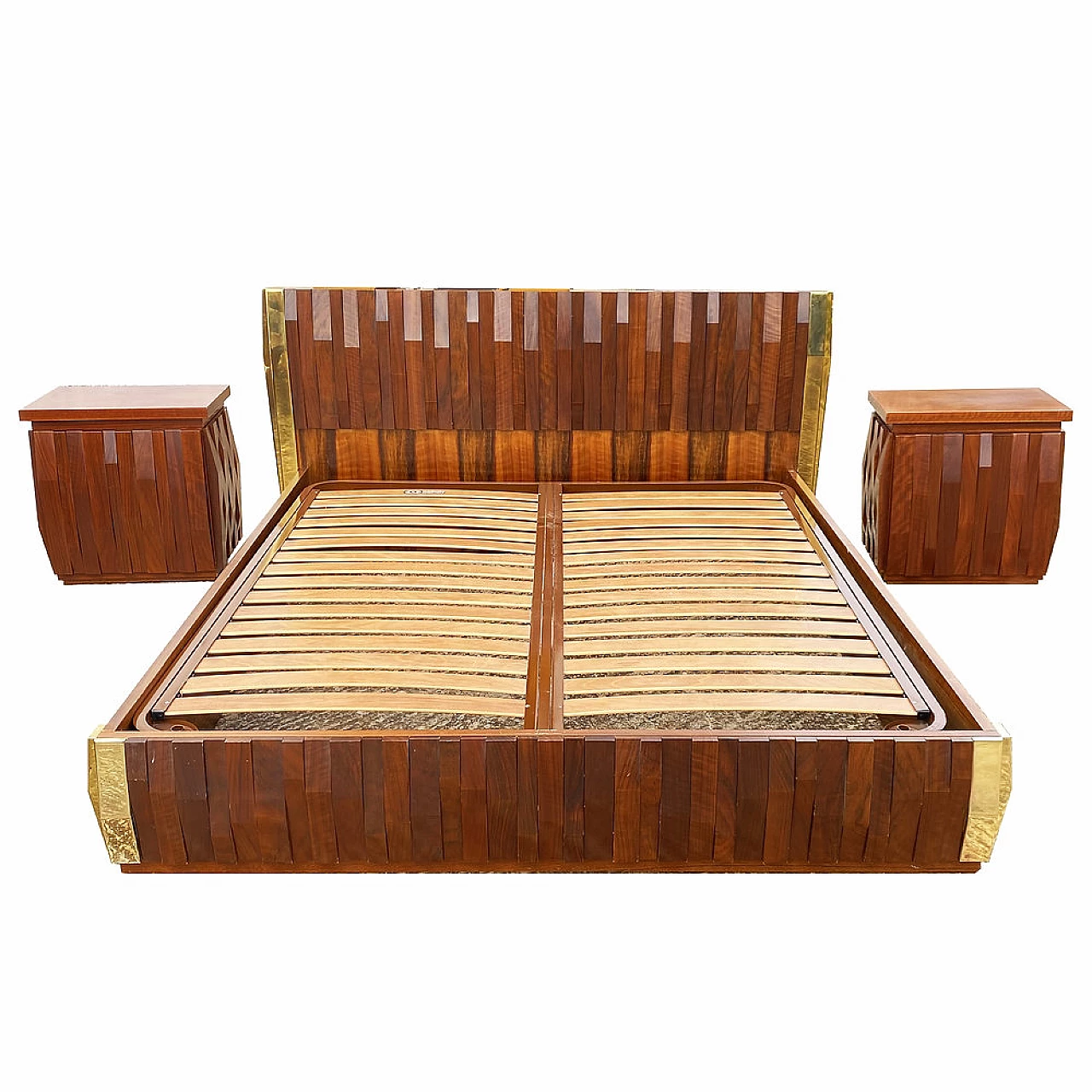 Camera da letto Barium di Luciano Frigerio per Frigerio di Desio, anni '70 5