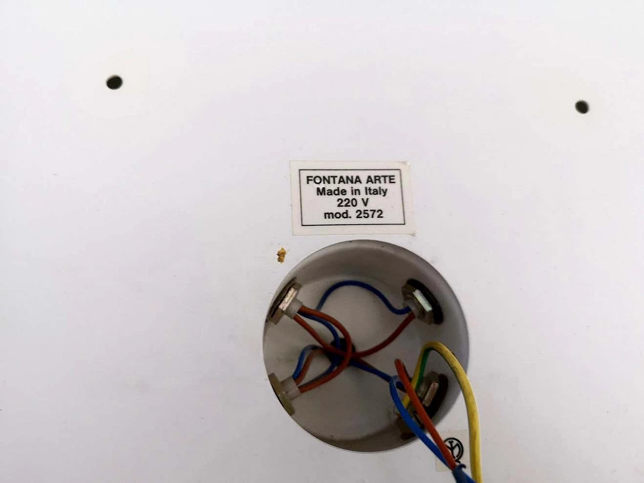 Pair of Clessidra wall sconces by Bobo Piccoli for Fontana Arte, 1970s 2