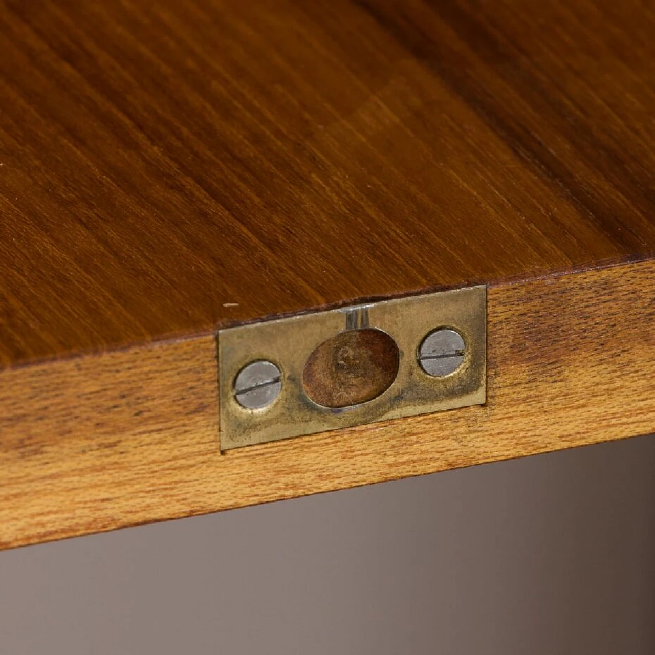 Danish modular teak bookcase with four wall shelves and three cabinets, 1960s 12
